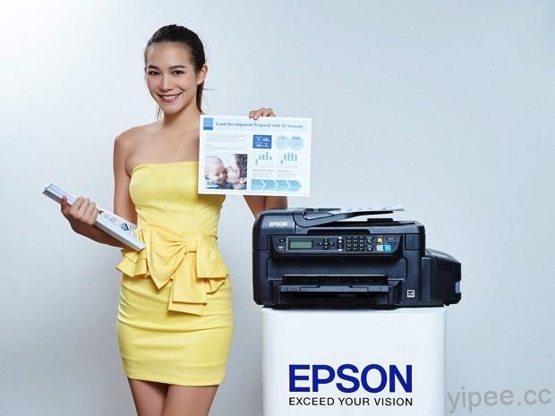 Epson 推出連續供墨旗艦機種L655，具備 PrecisionCore 精點微噴技術