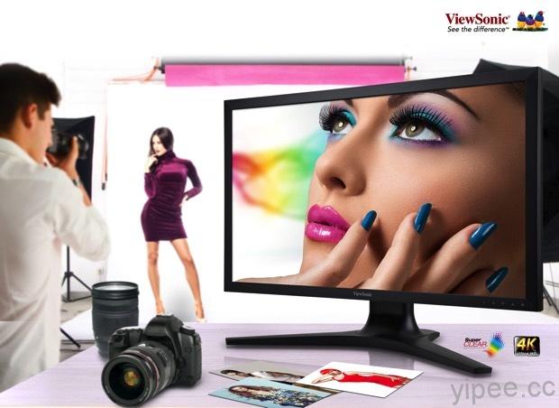 ViewSonic 全新 27 吋高畫質顯示器 VP2780-4K，售價 34,790元