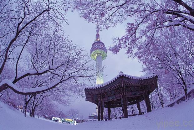 2冬天到首爾滑雪正夯