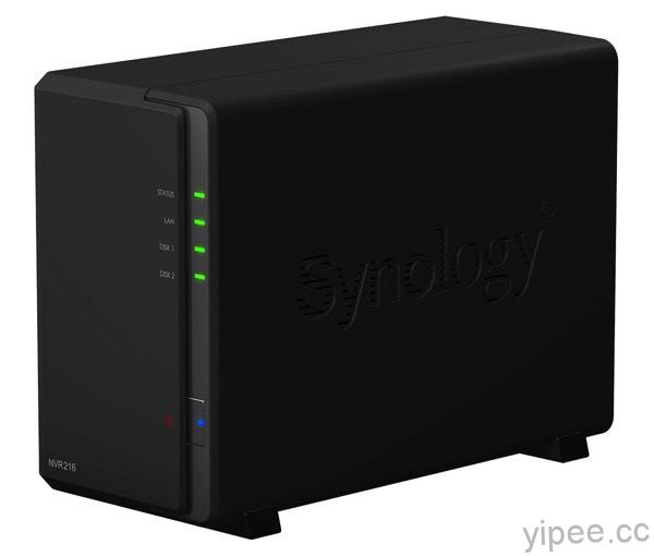 Synology 發表 Network Video Recorder NVR216，輕鬆擴充監控影像的儲存空間