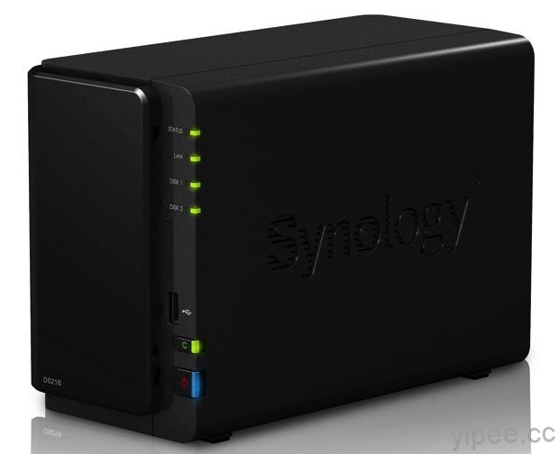 Synology 發表 DiskStation DS216 全方位多功能 NAS 伺服器