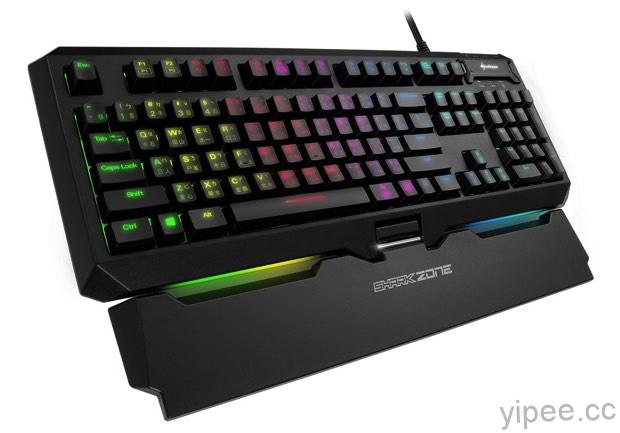 旋剛發表 SHARKZONE MK80 RGB 機械式鍵盤