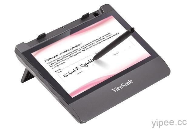 ViewSonic 發表 7吋電磁筆顯示器 PD0711，搭載無電源  V Pen 電磁筆