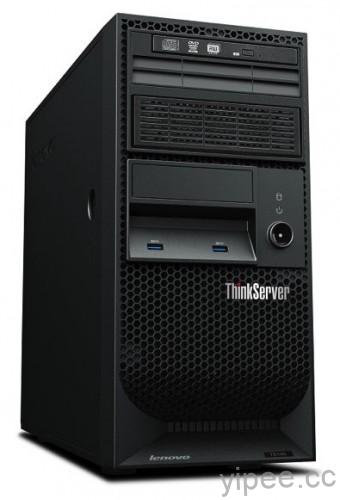 ThinkServer TS140 直立式伺服器-提供中小企業基礎資料存取需求