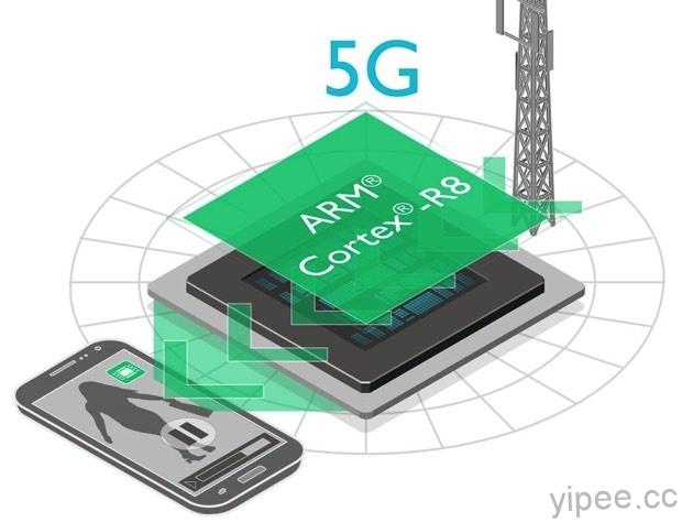 ARM Cortex-R8 處理器正式發表，5G 時代來臨！