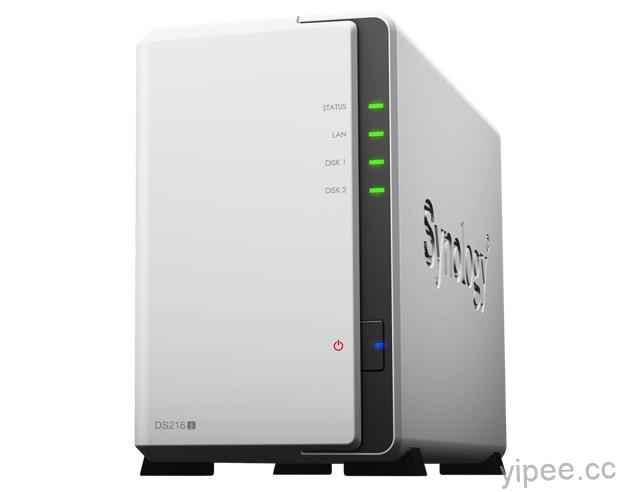 Synology 發表 DiskStation DS216j 家庭多媒體 NAS 伺服器