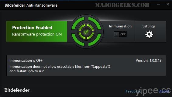 bitdefender anti-ransomware 1