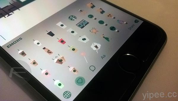 Starbucks 星巴克粉絲快下載，咖啡杯 Emoji 鍵盤 iOS/Android 都能用！