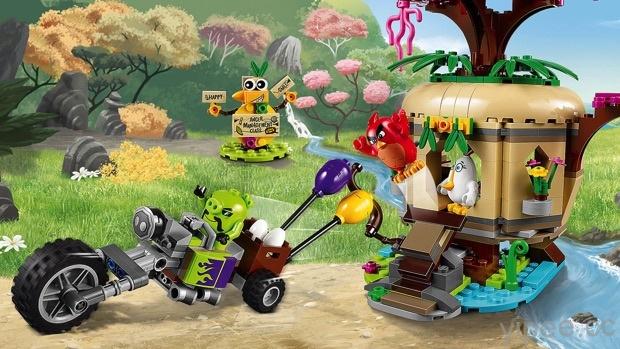 《Angry Birds》憤怒鳥不只有電影、遊樂園，現在還有樂高玩具！