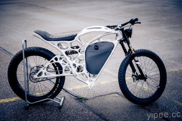 全球最輕的 3D 列印摩托車 Light Rider，重量只有 35 公斤！