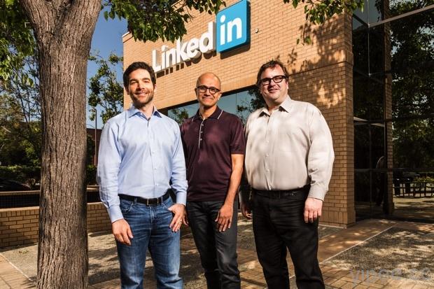 微軟投下震撼彈，宣布以 262 億美元收購 LinkedIn