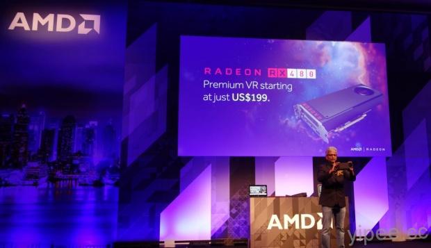 【2016 Computex】AMD Radeon RX 480 顯示卡，推動 VR 降價與成長