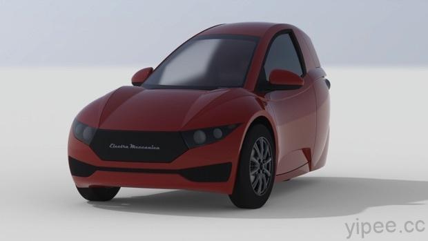 它不是汽車，而是加拿大公司研發的「電動三輪車」！