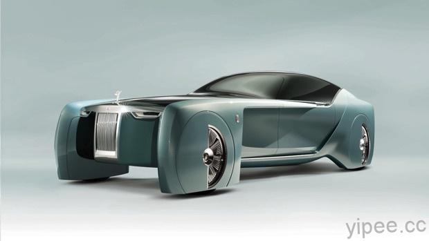 預見未來自動駕駛王者－勞斯萊斯「Rolls-Royce Vision Next 100」概念車