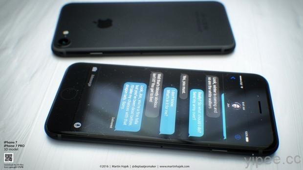 這就是 iPhone 7 了？Martin Hajek 繪製 3D 渲染圖洩底！