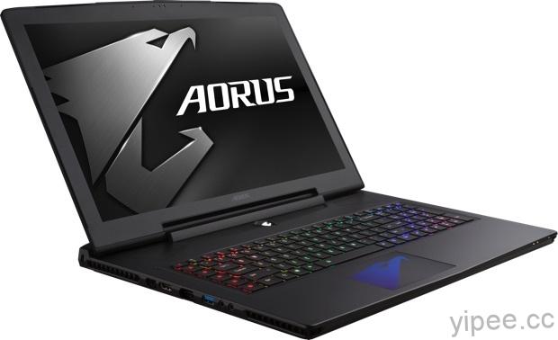 AORUS 發表新一代旗艦電競筆電，搭載 NVIDIA GeForce GTX 10 系列獨顯