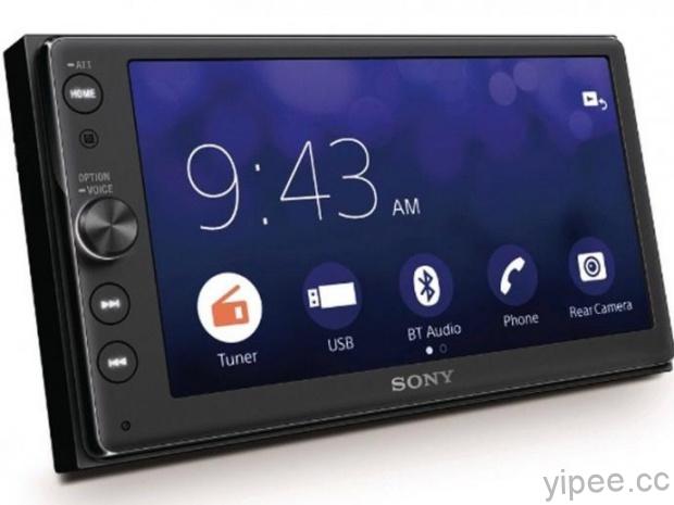 Sony 發表旗下首款 CarPlay 汽車音響
