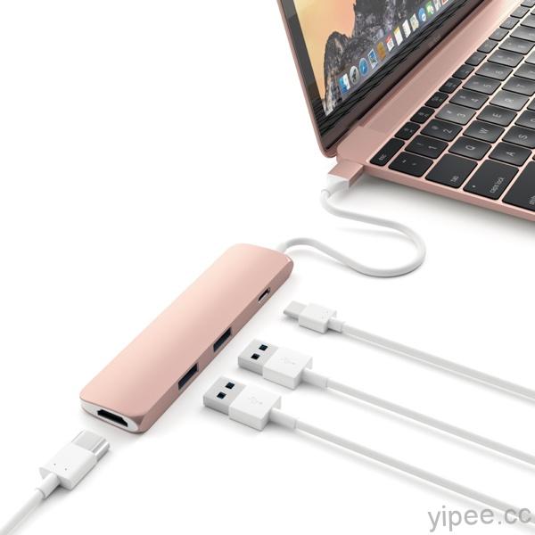 MacBook 連接埠太少？這款 4K HDMI / USB 轉接器又美又好用！
