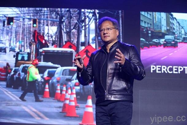圖二_NVIDIA 執行長黃仁勳說開發全自動駕駛車輛是一項端對端系統的問題