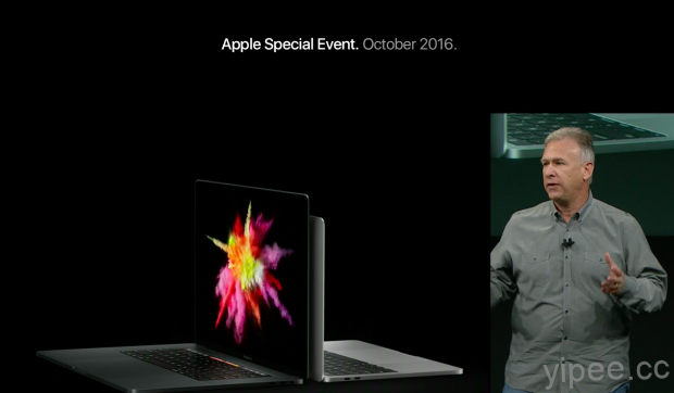【2016 Apple 10月發表會】全新設計的 MacBook Pro 帶著 Touch Bar、指紋辨識登場