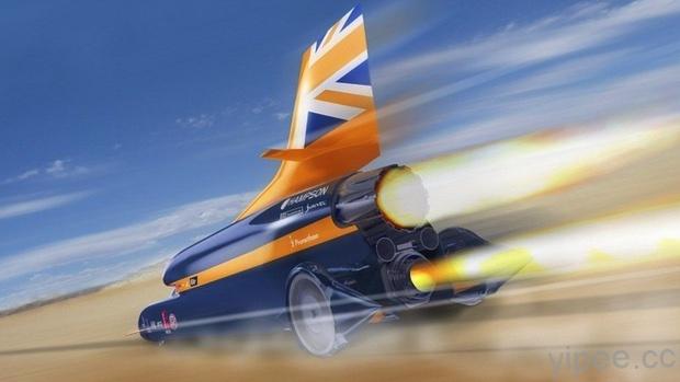 時速 1609 公里，英國超音速汽車將挑戰世界紀錄！