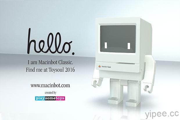 Apple 經典再變身，老 Macintosh 電腦化身療癒機器人！
