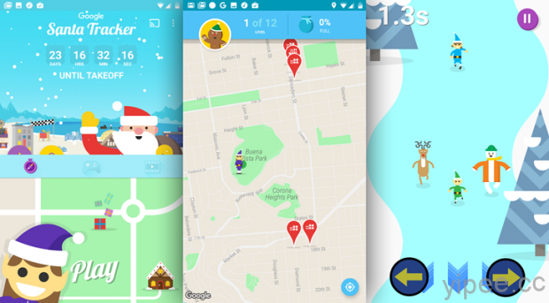 《Pokémon GO》太夯，「Google 聖誕老人追蹤器」新遊戲也效仿！