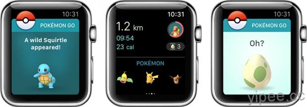 《Pokémon GO》推 iOS 1.21.2 更新版，Apple Watch 終於可以玩了！