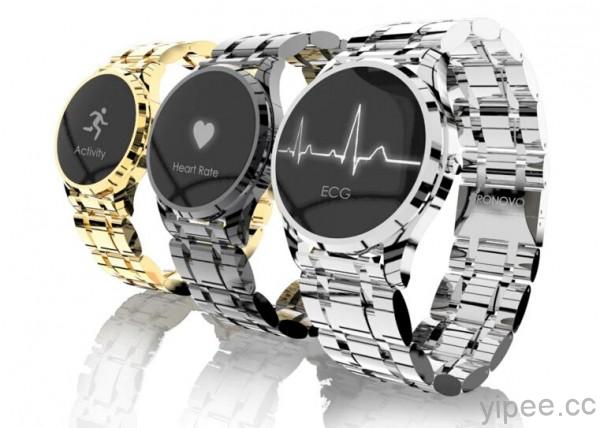 Cronovo 智慧手錶號稱擁有醫療級心電圖檢測技術！