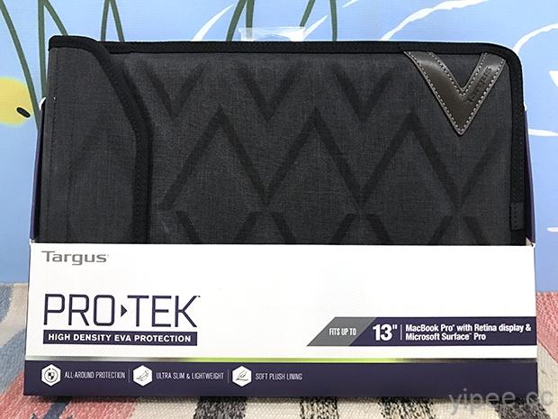 [開箱分享]Targus Pro tek 超硬派13吋筆電隨身保護包