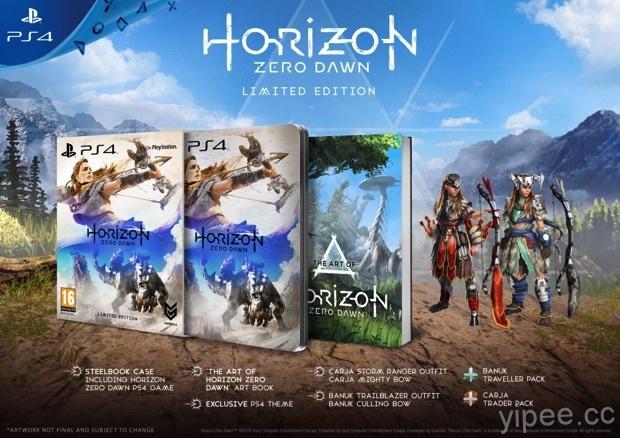 PS4 獨佔遊戲「Horizon Zero Dawn」與 PS4 Pro 主機同捆組將於 2 月 28 日上市
