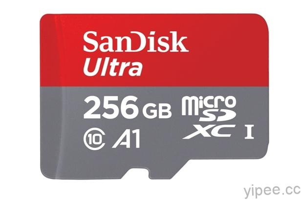 SanDisk 推出為手機裝置設計的的 256GB Ultra microSD 卡