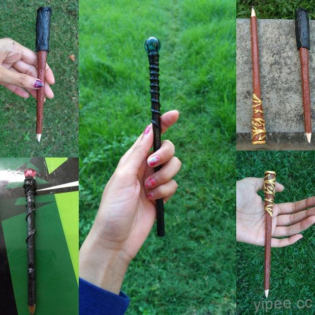 DIY 自己做魔杖，你也可以變成《哈利波特》