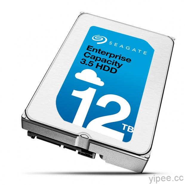 Seagate 希捷發表 12TB 企業級氦氣硬碟