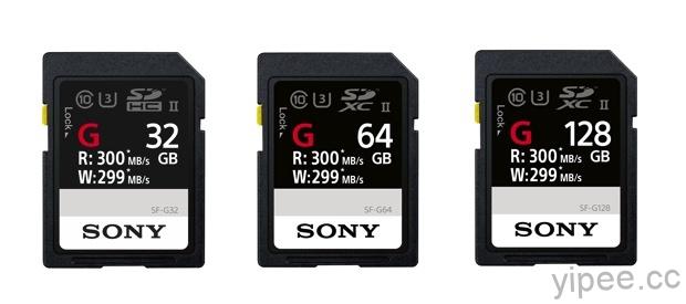 Sony 最速 SD 記憶卡 SF-G 系列與讀卡機 MRW-S1 同步上市
