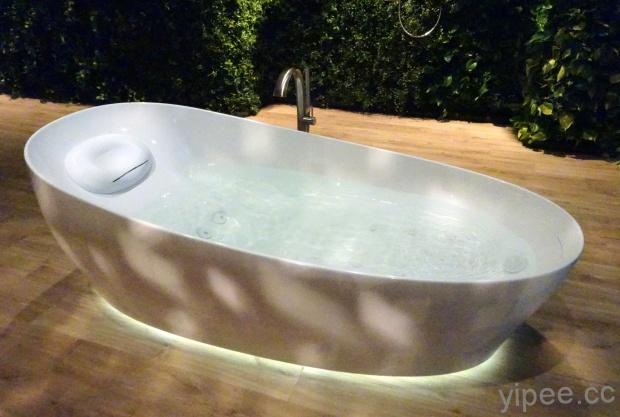 TOTO 高科技漂浮浴缸，泡澡舒緩腦波還能刺激創意
