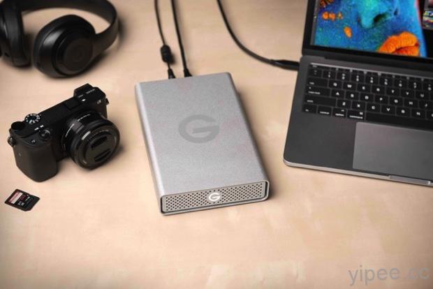 WD 旗下品牌 G-Technology 推出 G-DRIVE USB-C 外接式硬碟