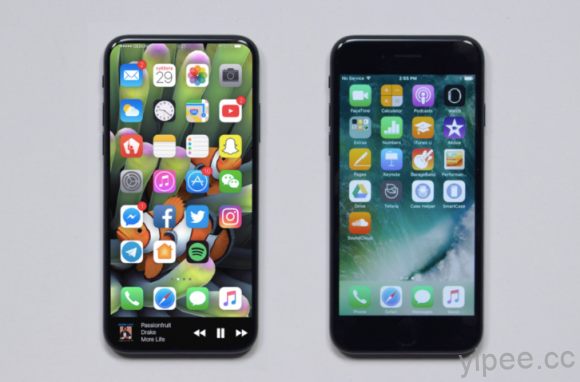 iPhone 7 VS. 傳聞中的 iPhone 8，你喜歡哪一種外型？