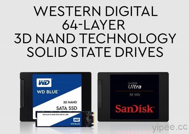 【2017 COMPUTEX】WD 推出全球首款 64 層 3D NAND 技術消費性固態硬碟