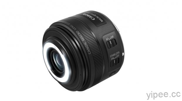Canon 內建補光燈的 EF-S 微距鏡頭台灣開賣