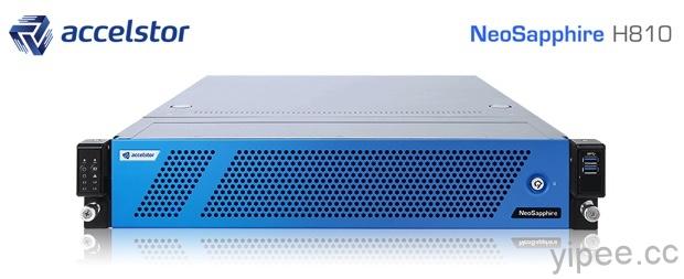 捷鼎國際推出新款 NVMe 快閃記憶體儲存陣列 NeoSapphire H810