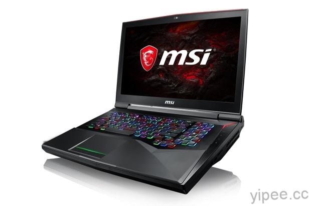 微星電競筆電 GT75VR Titan 上市，搭載極速機械式單鍵RGB全彩背光鍵盤