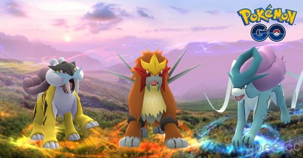 《Pokémon GO》二代神獸雷公、炎帝、水君降臨，VIP 團體戰上線測試