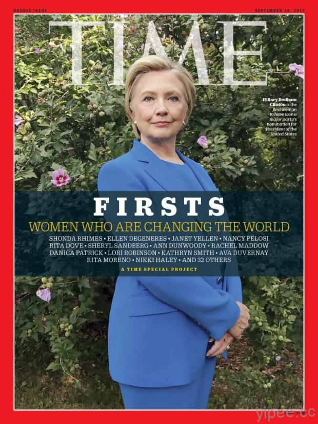 《TIME時代雜誌》的風雲女性特輯，用 iPhone 拍攝封面照片！