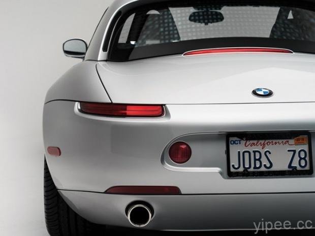 Apple 教主賈伯斯座駕 BMW Z8 即將拍賣，成交價預估達台幣 1,200 萬