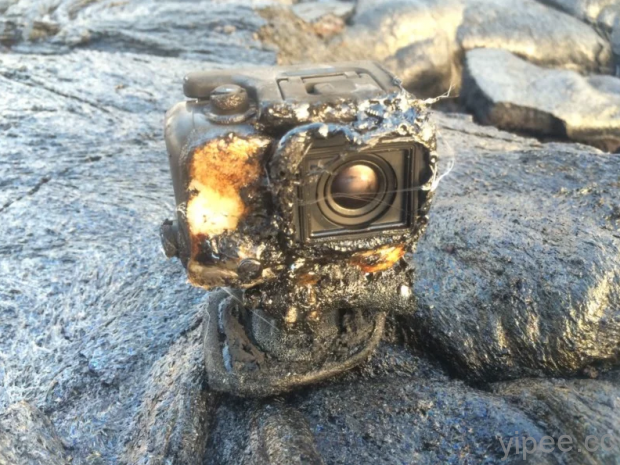 超強 GoPro！被千度火山熔岩滅頂，挖出後竟然還在拍攝