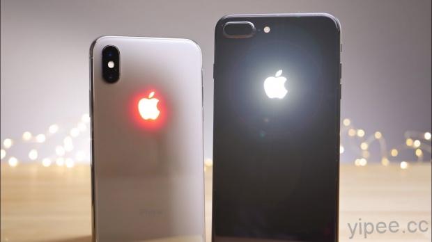 iPhone X 和 iPhone 8 的 Apple Logo 能改裝發光了！