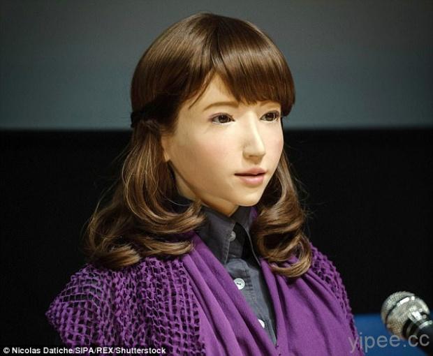 有「靈魂」的美女機器人 Erica 將成為日本新聞主播