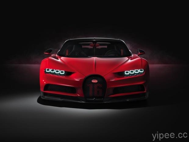 日內瓦最貴新車「Bugatti Chiron Sport」亮相，主打輕量化、碳纖維設計
