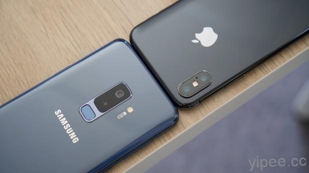 2018 年 4 月暢銷手機市調排行，Samsung Galaxy S9 超越 iPhone X 成榜首！